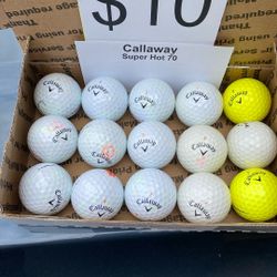15 Callaway Super Hot 70 Golf Balls