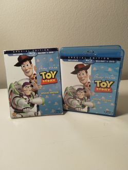 Toy Story Special Edition 2-Disc Blu-ray/DVD Combo w/Slipcover- Good Condition