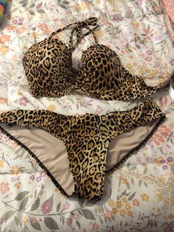 Bikini 34c Medium Victoria Secret Cheetah