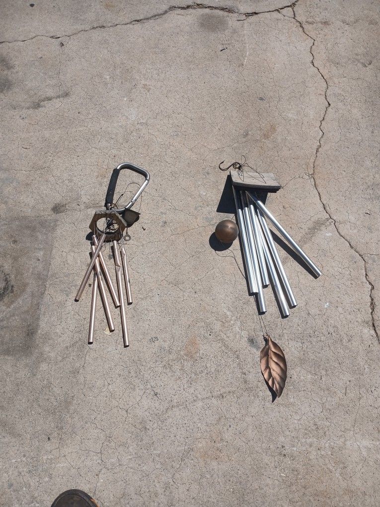 2 wind chimes