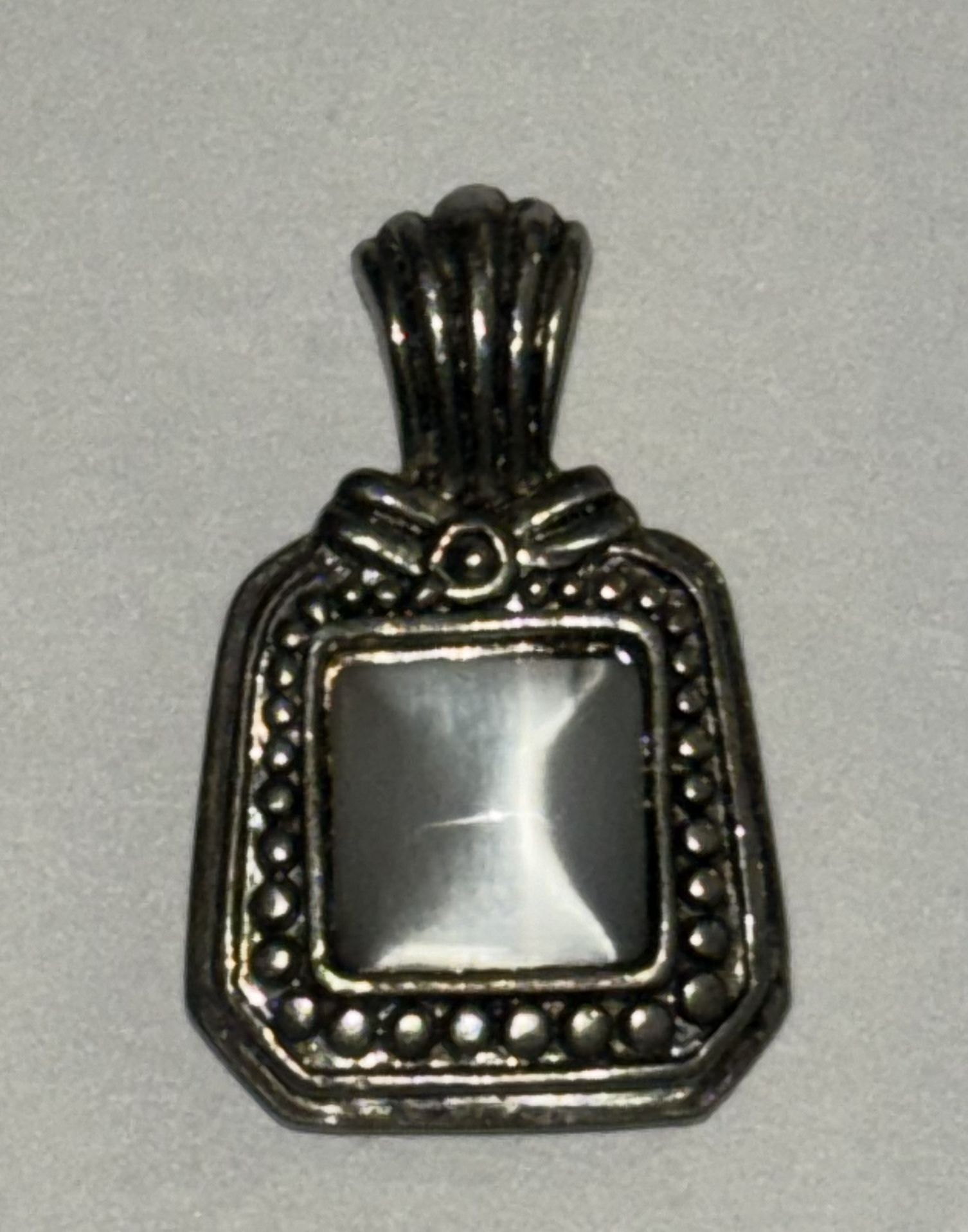 Silver And Moonstone Pendant