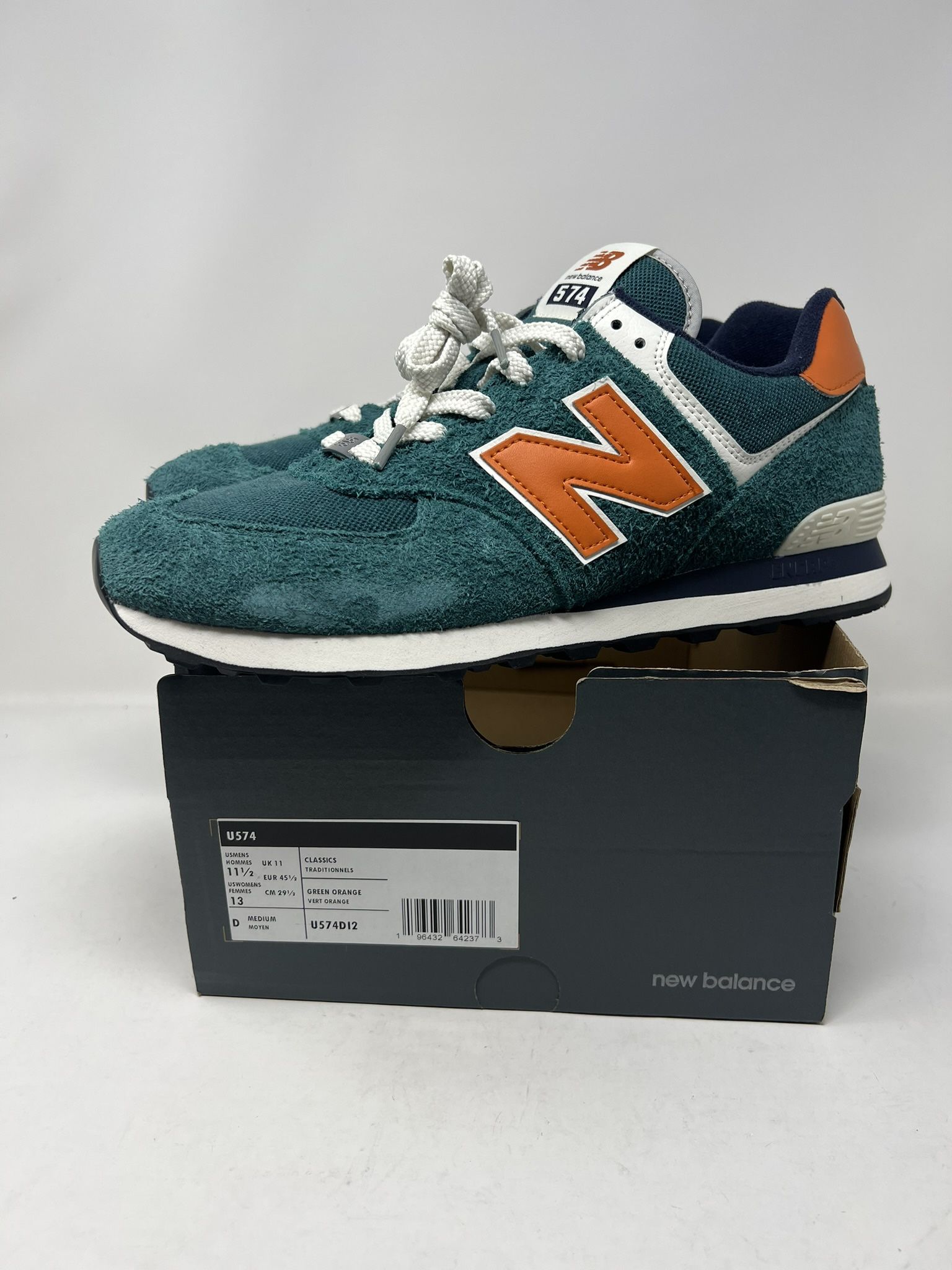 452 Sneakers New Balance 452 Verde Agua Size 574 'Aqua Green