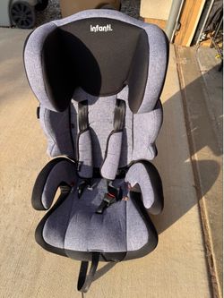 Car seat converts to booster seat