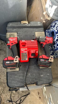 Set Of Milwaukee In Working Conditions Ere Very Little Use