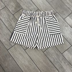 Striped Shorts Never Worn 