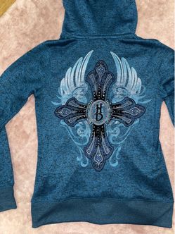 Harley-Davidson Teal Graphic Hoodie