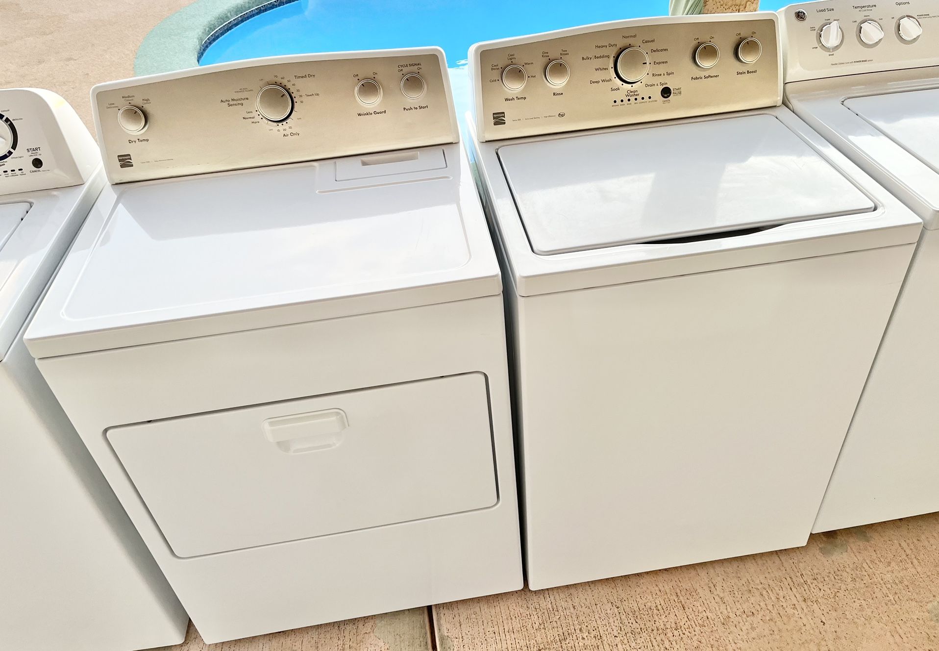 Kenmore 500 Washer And Electric Dryer 90 Day Warranty Some Delivery
