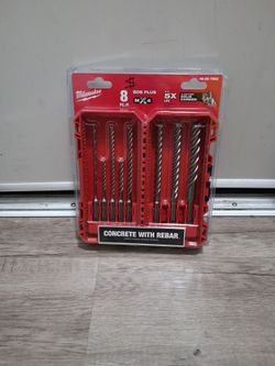 Milwaukee  concret with Rebar  set