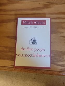Mitch Albom The Five People You Meet in Heaven Hardcover 1st Edition Print 2003