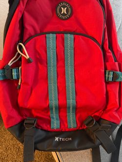 Hurley Tech Backpack Red