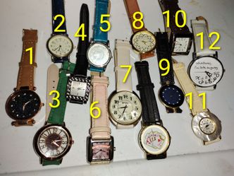 Many watches, will come with new battery