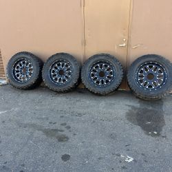 20x9 8lug  8x6.5  Rims And Tires 