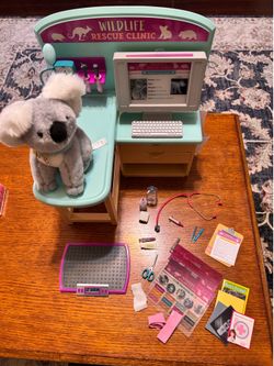 American Girl Wildlife Clinic with Kangaroo