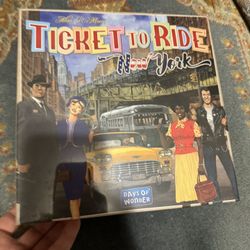 Ticket to Ride - New York New Fast Paced Board Game Strategy New Sealed 