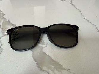 Maui Jim Black Square Sunglasses