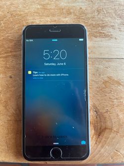 iPhone 6s unlocked 16 gb silver