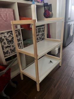 Metal shelf