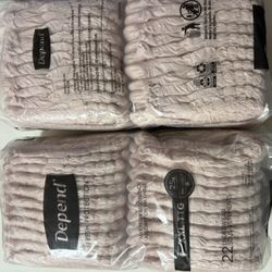 DEPENDS WOMEN’s UNDIES. SIZE XXL. 43 