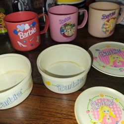 Barbie Tea Set Around 1983s 