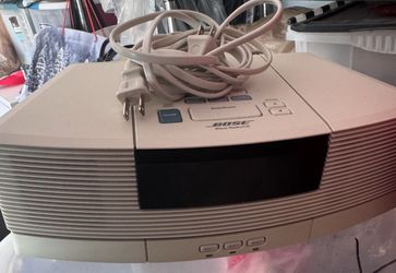 Bose Wave Radio / CD Player (Platinum White / Gray) - Tested & Working