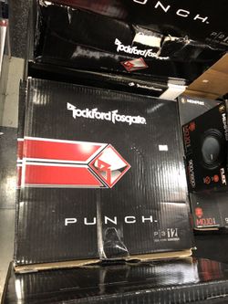 Rockford Fosgate Punch P3 12 Inch Subwoofer 220 Bucks 