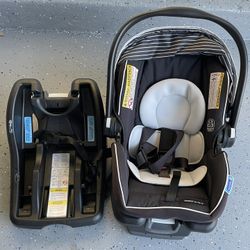 Graco SnugRide 35 Lite LX Infant Car Seat (+ Extra Base)
