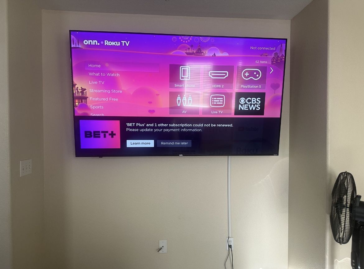 65’ ONN ROKU TV
