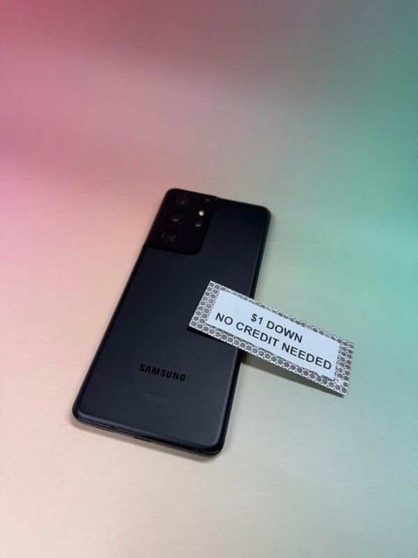 Samsung Galaxy S21 Ultra 5G - Only $1 Today Pay The Rest Later!