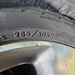 Good year tires and rims 4used