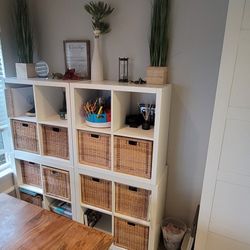IKEA Cube Shelves (4 Set Of Cubes Displayed In Picture)