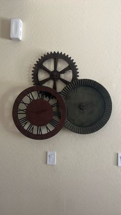 Metal Wall Clock