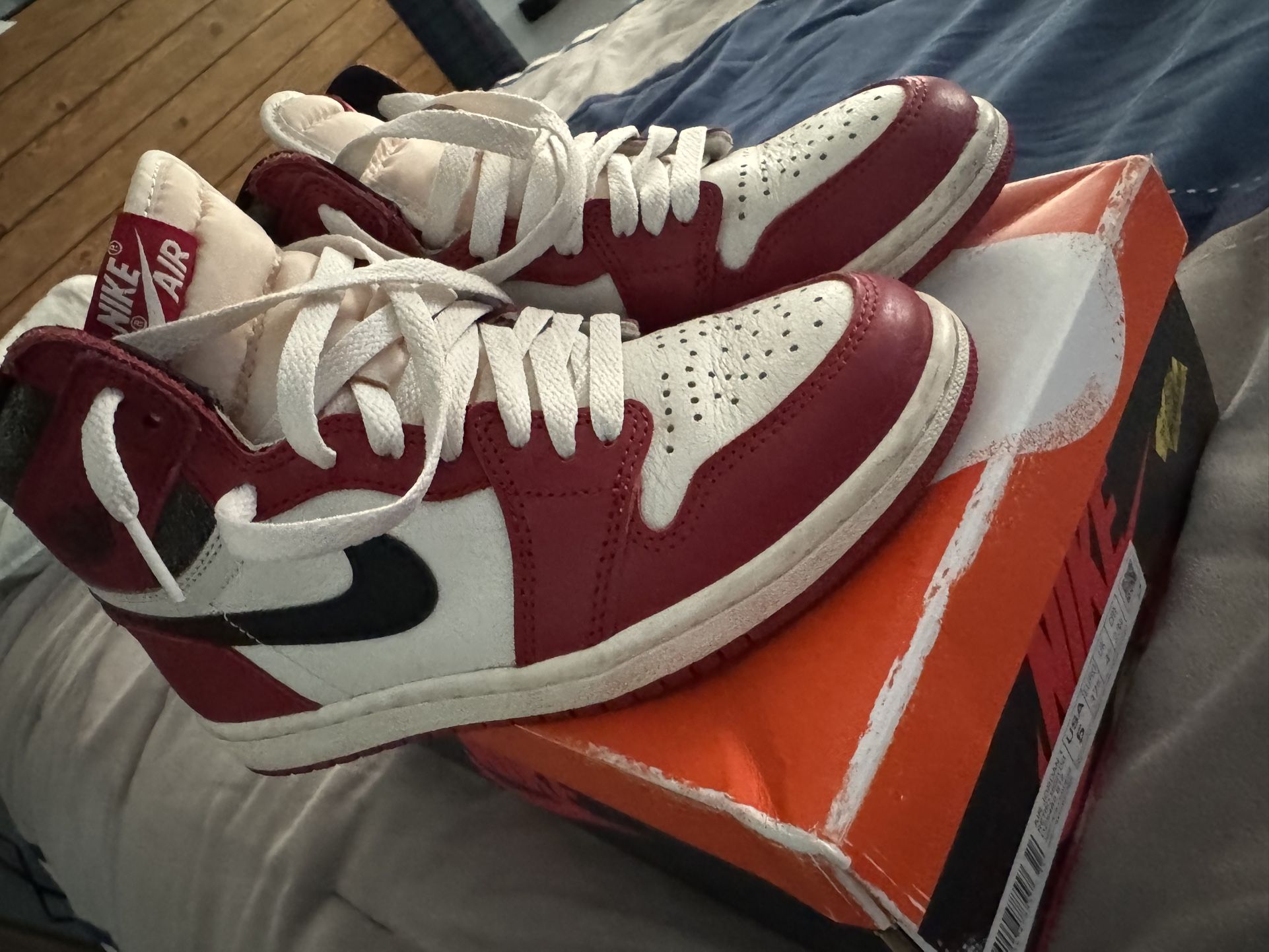 Air Jordan 1 Retro “Lost & Found” Sz5 OG Real Verified
