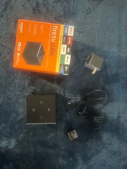 Amazon Fire TV Cube 4K HDR – Complete in Box