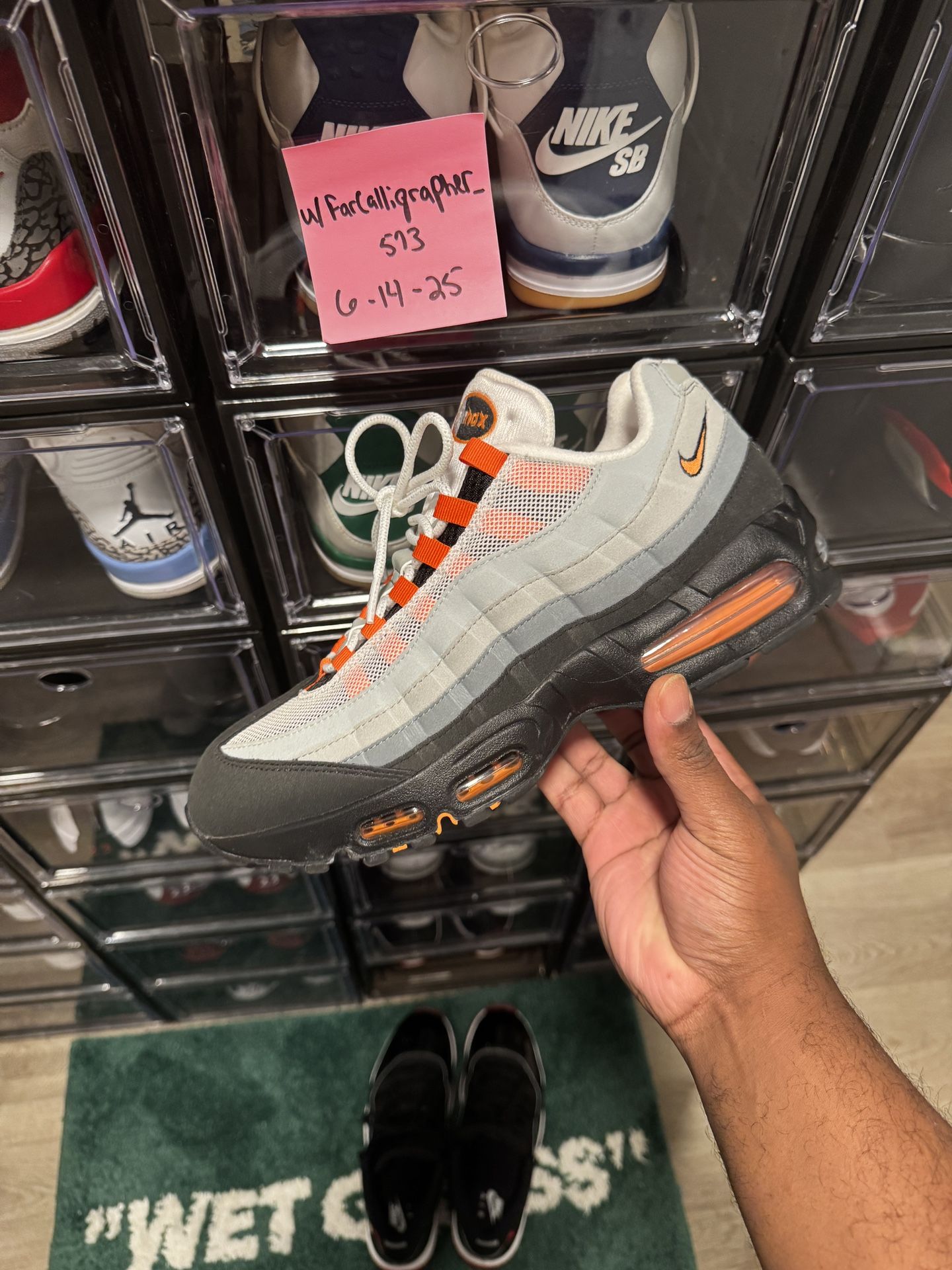 2025 BRIGHT MANDARIN AIR MAX 95s (READ DESCRIPTION)