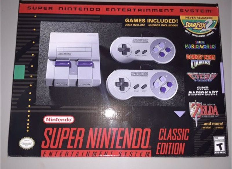 SUPER NINTENDO MINI CLASSIC EDITION