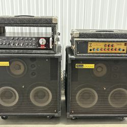 *RARE* Bass Amp Heads + Cabs