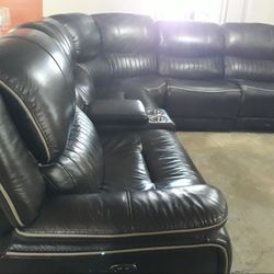 Brown Sectional Reclining Sofas