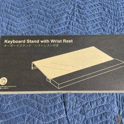 Keyboard Stand With Wrist Rest