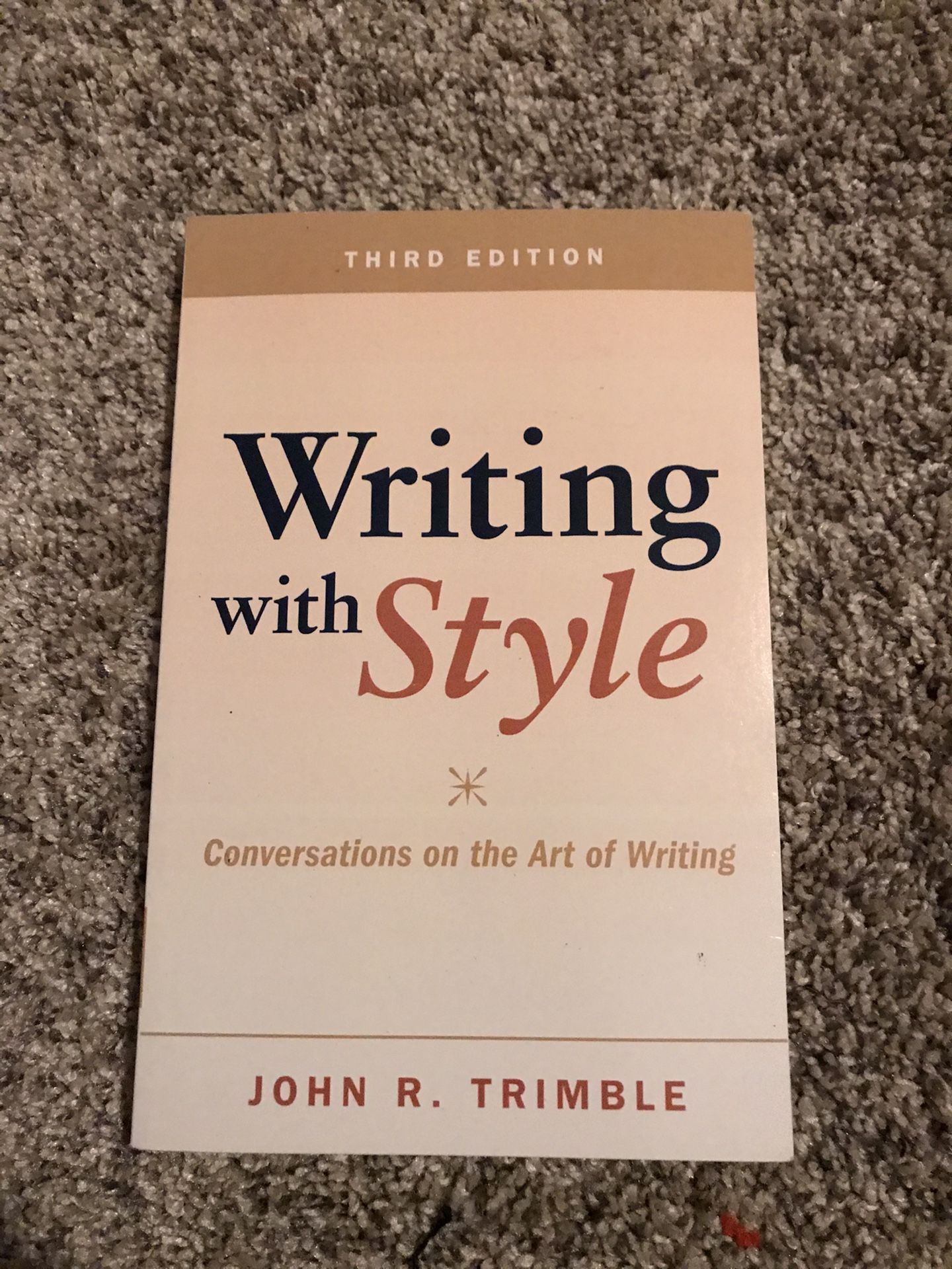 Writing with Style by John Trimble