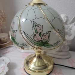 Gorgeous Vintage Mini Tulip Touch Lamp For Sale 