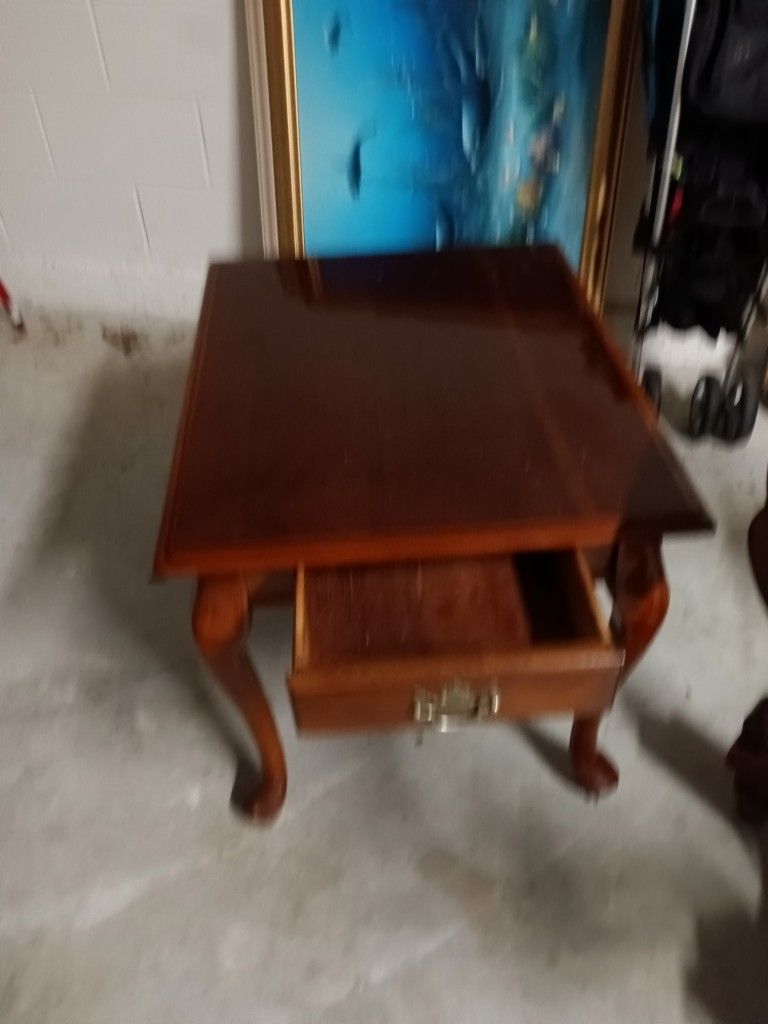 Wooden Side Table