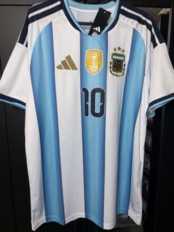 Argentina Home WC Jersey Messi #10