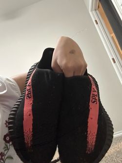 BY9612 adidas YEEZY Boost 350 V2 Core Black Red