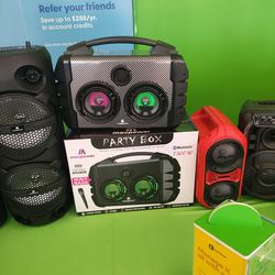 Max Power Party Box Bluetooth Speaker 