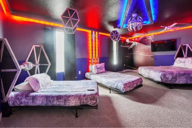 Custom LED Ceiling & Wall Metal Light Tracks / Fixtures (Star Wars Themed) - Davenport 33896