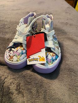 Girls Pokémon High Top Shoes