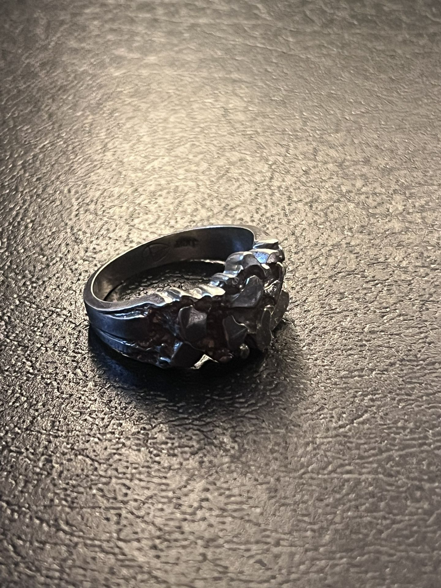 925 Silver Nugget Ring