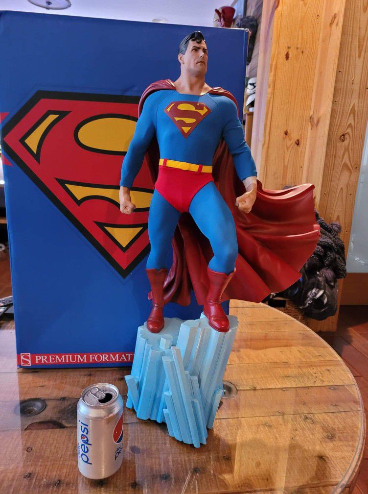 Sideshow Superman Premium Format #'d 1/4 Scale Size Resin Statue 