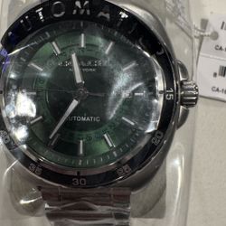 COACH WATCH AUTOMATIC GREEN