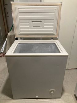 White Chest Freezer